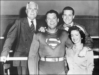 Adventures of Superman cast via supermansupersite.com