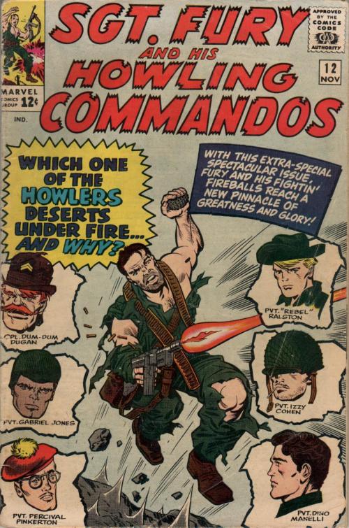Sgt. Fury and his Howling Commandos #12, November 1963